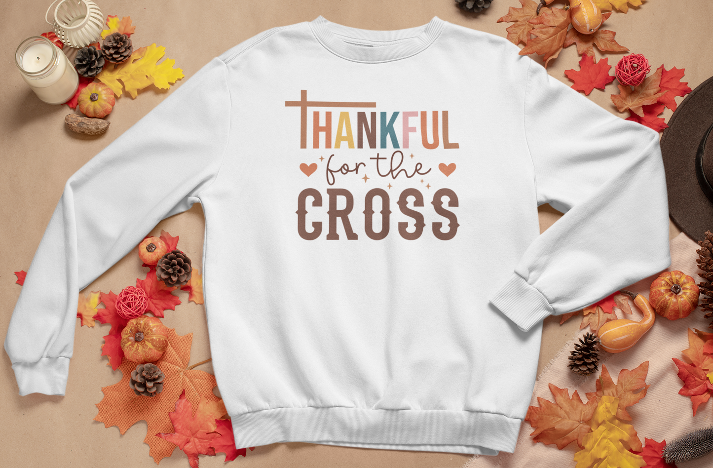 Thankful For the Cross Sweatshirt