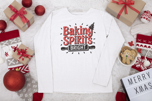 Baking Spirits Bright Crew Top