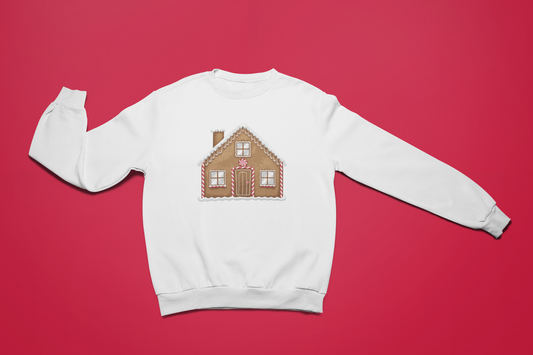 Gingerbread House Youth Sweatshirt