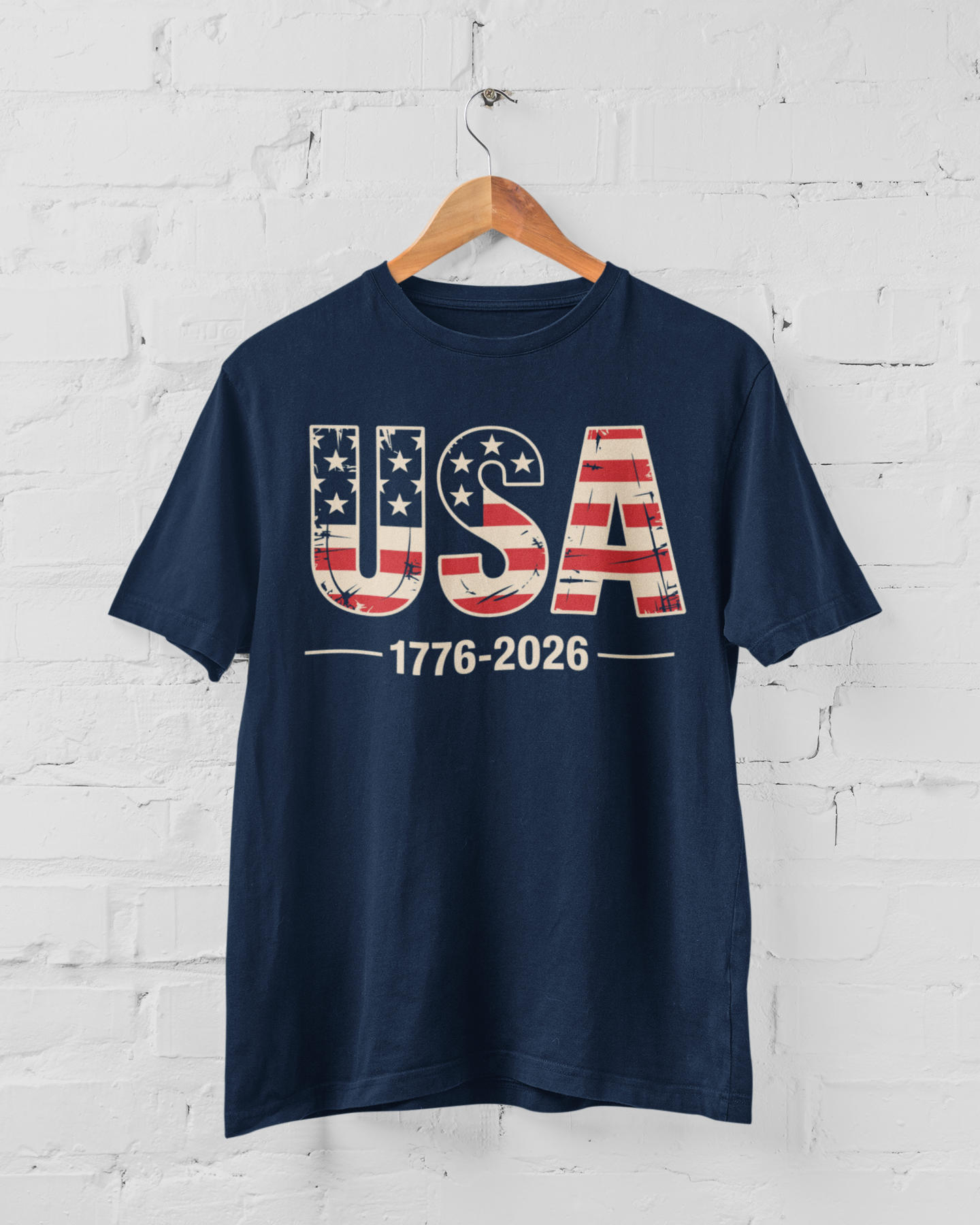 Vintage Navy USA Unisex T-Shirt
