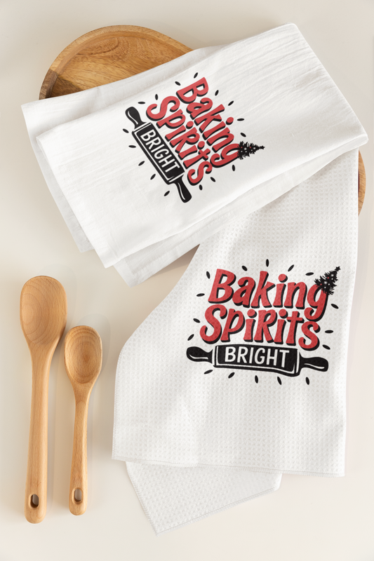 Kitchen Hand Towel - Baking Spirits Bright