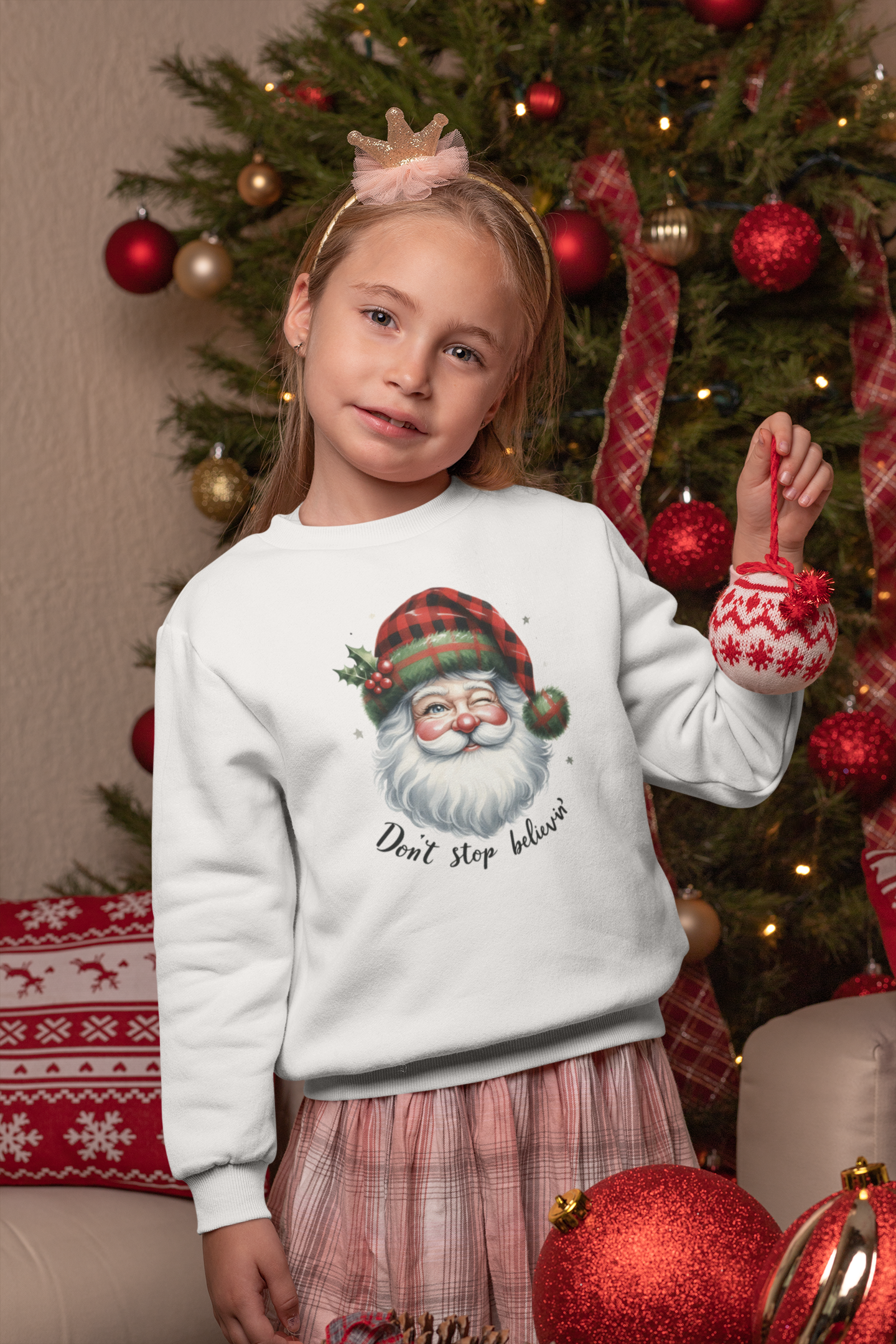 Santa Youth Sweatshirt